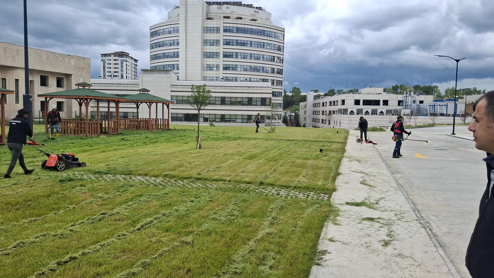 Kampüsümüzde Peyzaj ve Bakım Çalışmaları Yapıldı