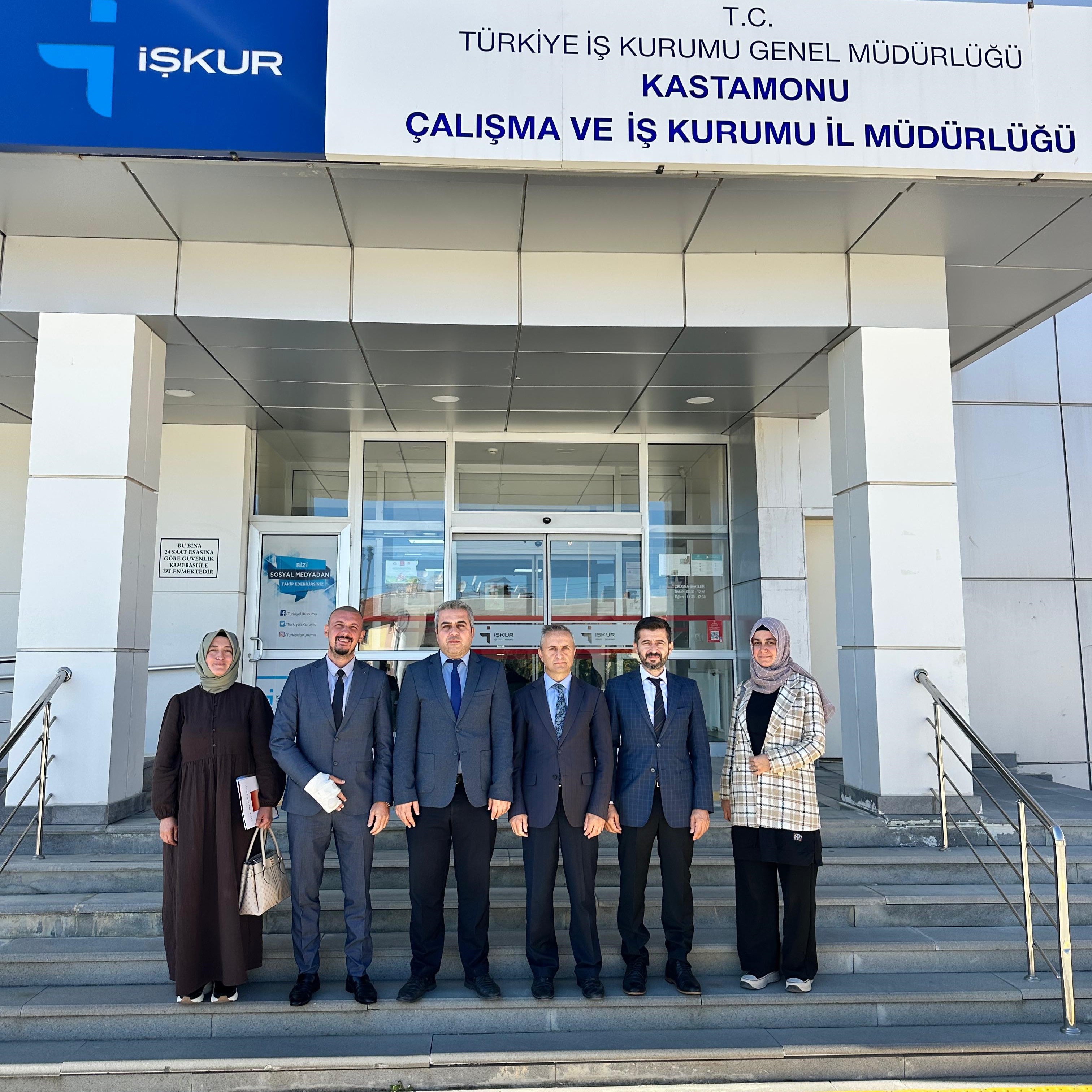 24.09.2025 tarihinde İŞKUR İl Müdürlüğü ile İUP (İşgücü Uyum Programı) Hakkında Bilgi Alışverişinde Bulunuldu